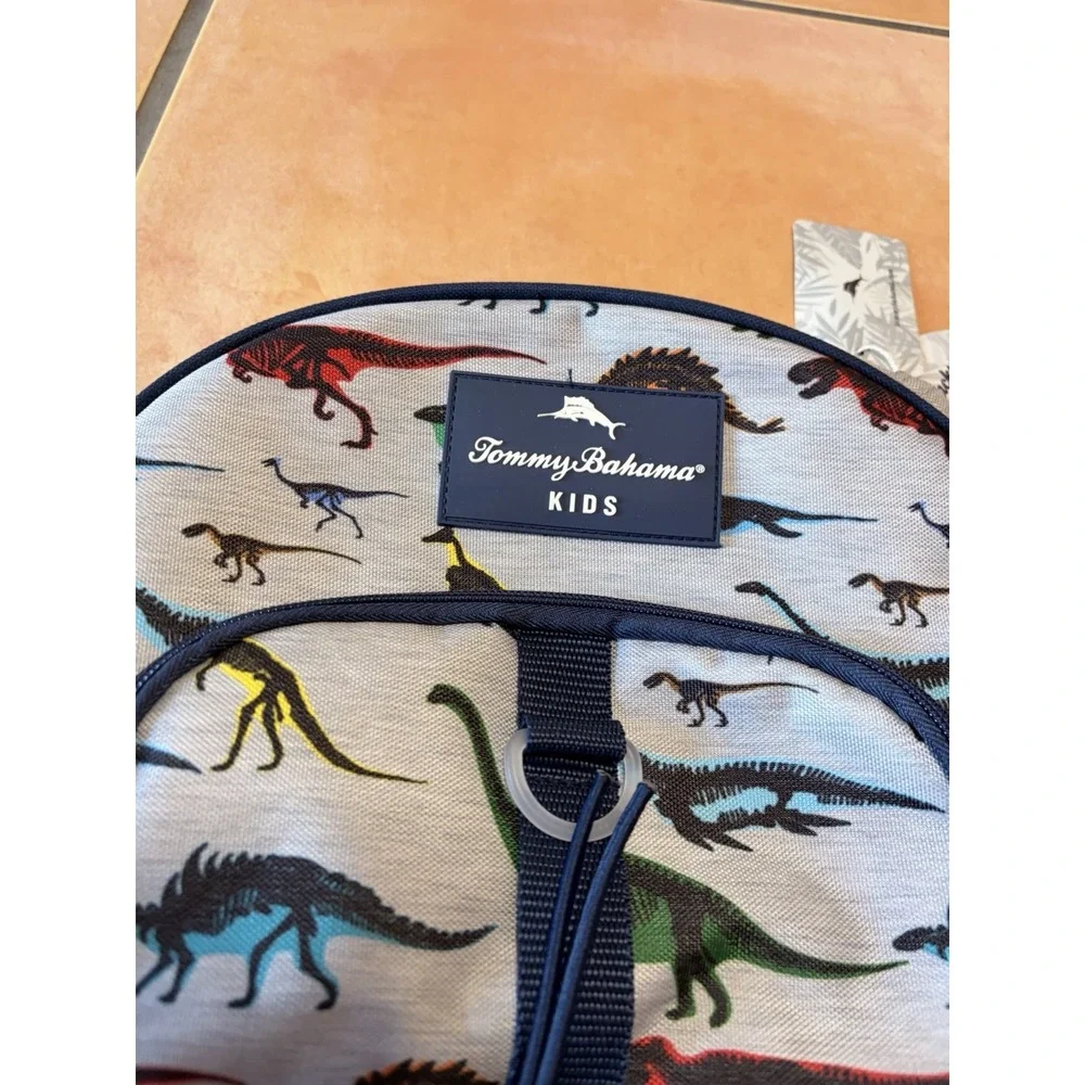 New With Tags - Tommy Bahama Kids Backpack dinosaur Print